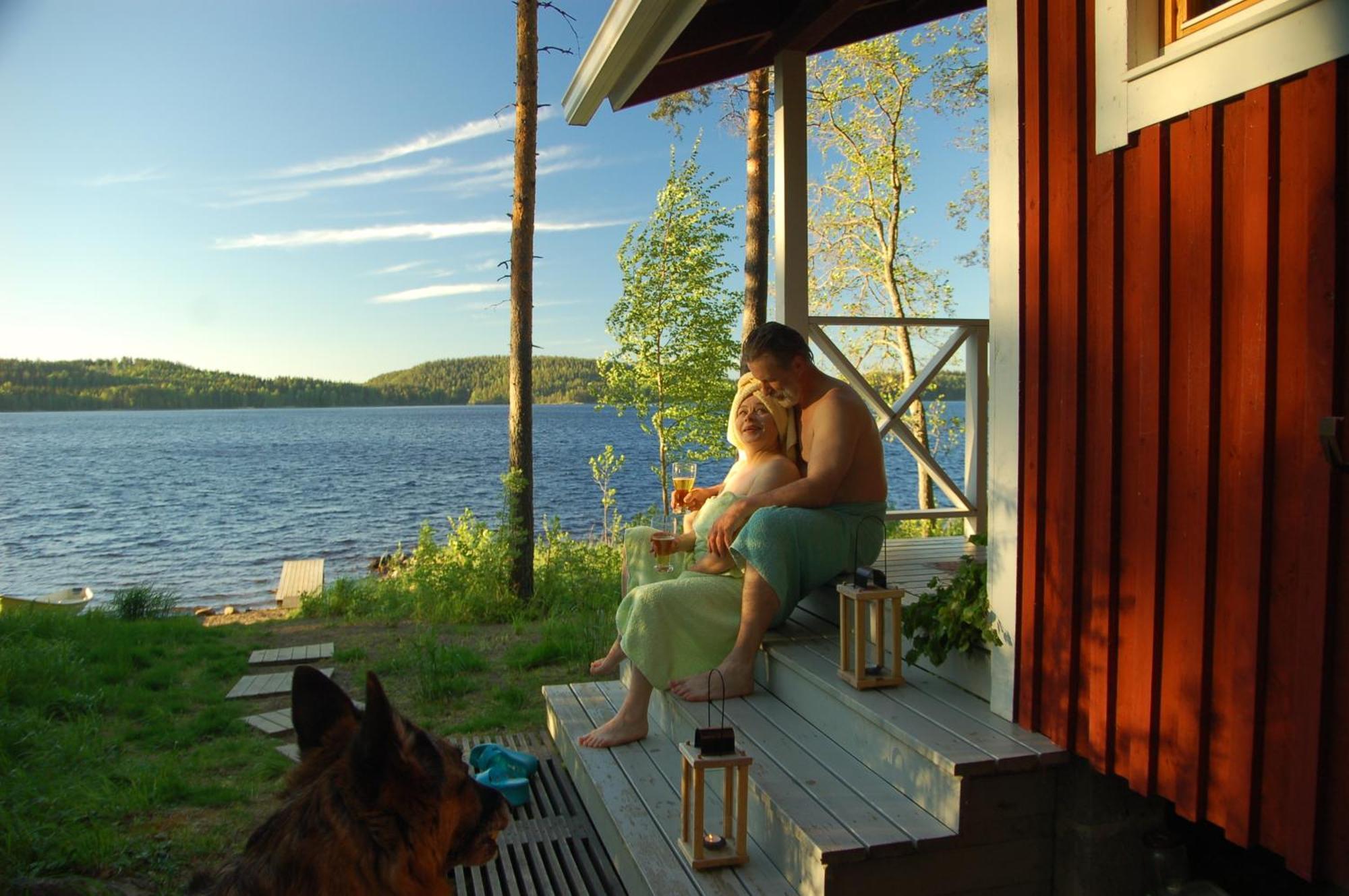 Loikansaari Lomamoekit Holiday Cottages Kallislahti Ngoại thất bức ảnh